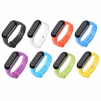 Xiaomi Mi Band 3 Pulsera De Pulsera Inteligente Banda De Reemplazo De Silicona Tpu Correa De Pulsera