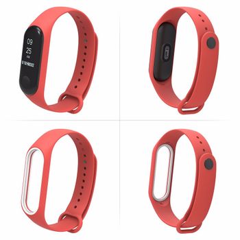 Xiaomi Mi Band 3 Reemplazo Banda De Silicona Tpu Correa Pulsera Inteligente Pulsera