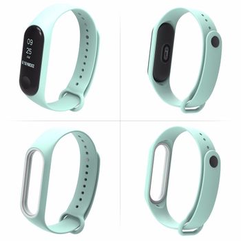 Xiaomi Mi Band 3 Reemplazo Banda De Silicona Tpu Correa Pulsera Inteligente Pulsera