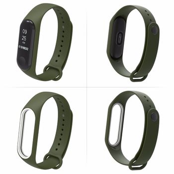 Xiaomi Mi Band 3 Reemplazo Banda De Silicona Tpu Correa Pulsera Inteligente Pulsera