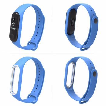 Xiaomi Mi Band 3 Reemplazo Banda De Silicona Tpu Correa Pulsera Inteligente Pulsera