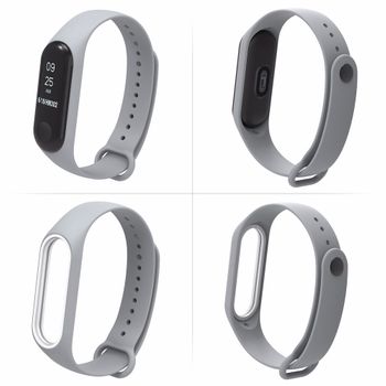 Xiaomi Mi Band 3 Reemplazo Banda De Silicona Tpu Correa Pulsera Inteligente Pulsera