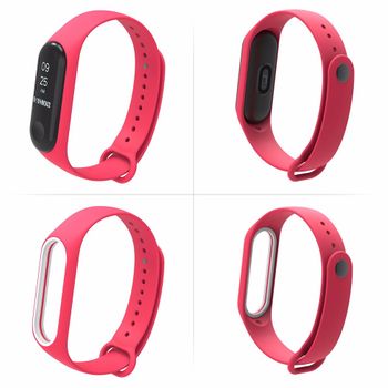 Xiaomi Mi Band 3 Reemplazo Banda De Silicona Tpu Correa Pulsera Inteligente Pulsera