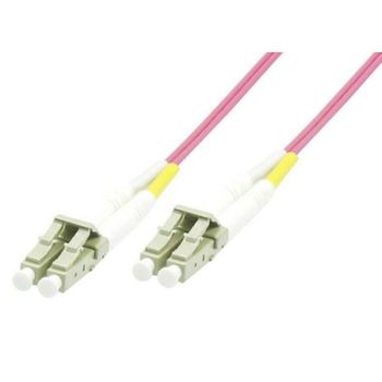 Cable De Fibra Optica Lc-lc, Om4 Duplex 10m