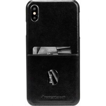 Funda De Piel Rígida Para Iphone Xs Max Con Tarjetero