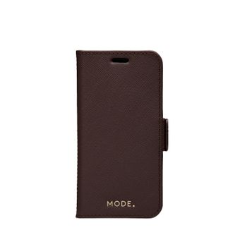 Dbramante1928 Milano Funda Para Teléfono Móvil 13,8 Cm (5.42') Funda Cartera Marrón