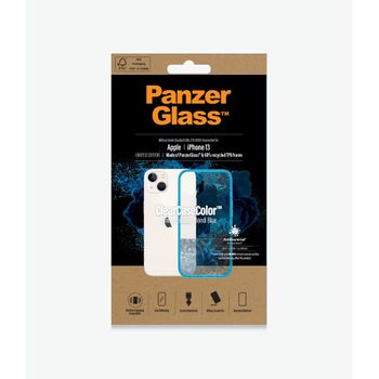 Funda Para Móvil Panzer Glass Bondi Iphone 13 Azul Transparente