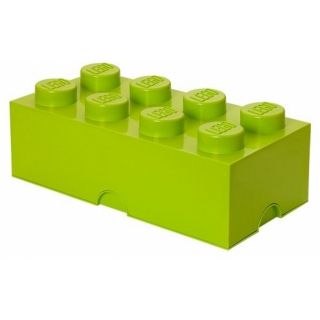 Lego Ladrillo De Almacenaje 8 Encajes Turquesa
