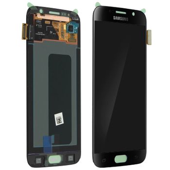 Pantalla Lcd Samsung Galaxy S6 + Pantalla De Vidrio Kit Original Samsung – Negro