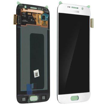 Pantalla Lcd Samsung Galaxy S6 + P. De Vidrio Kit Original Samsung – Blanco