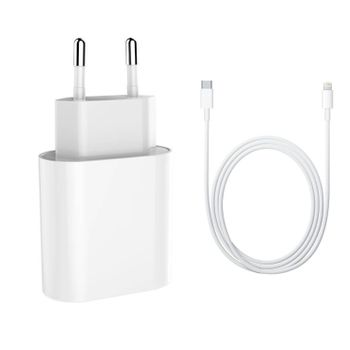 Cable 2 Metros + Base Cargador Fast Charge Pd 3.0 18w Para Iphone Xr con  Ofertas en Carrefour