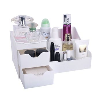 Organizador Para Productos De Maquillaje Y Cuidado De La Piel - Blanco