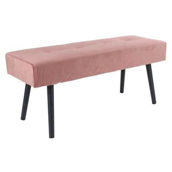 Banco Lyla Rosa 35x100x44 Cm House Nordic