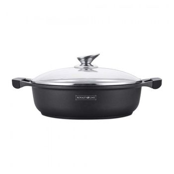 Cacerola Baja 28cm. Con Tapa Induccion Castey con Ofertas en Carrefour