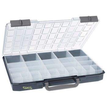 Caja Organizadora Carrylite 55 5x10 25 Compartimientos 136273 Raaco