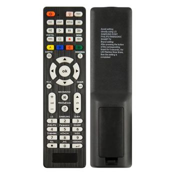 Mando Distancia Universal Para Tele Sony Samsung Lg Toshiba Panasonic Y Mas Modelos Tech Mundo, Con Led