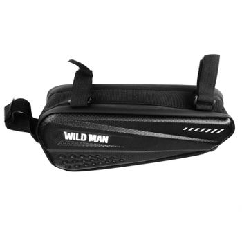 Bolsa Impermeable Multibolsillos Wildman Es4 Negra De 1,2l A Prueba De Golpes