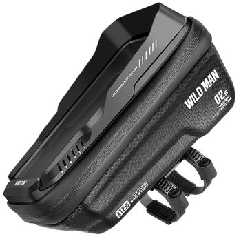 Bolsa Impermeable Para Bicicleta 1l Pantalla Táctil Doble Fijación Wildman Xt2s