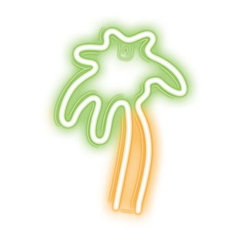 Forever Neon Led Light Palm Green Orange