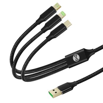 Compra Forever Cargador móvil de coche 2A con cable USB tipo C de