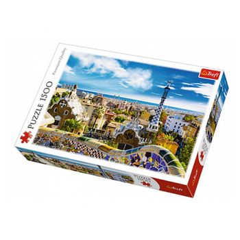 Park Guell Barcelona - Puzzle De 1500 Piezas