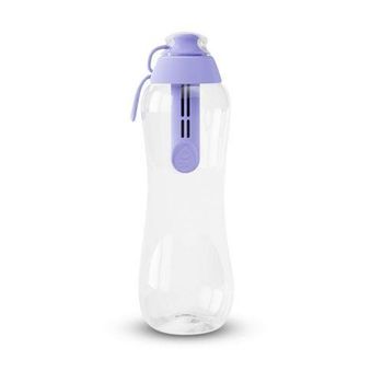 Botella de agua Philips GoZero, 1 filtro incluido, botella de fitness de  590 ml, agua purificada con filtración de carbón activado, rojo claro