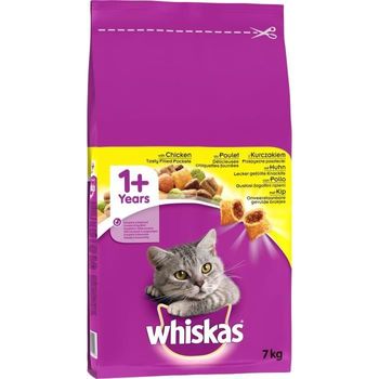 Pepitas De Pollo Whiskas - Para Gatos Adultos - 7 Kg