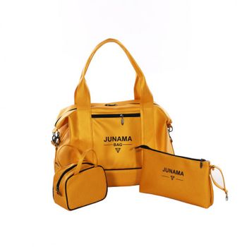 Bolso Maternal Big Bag Class De Junama Yellow