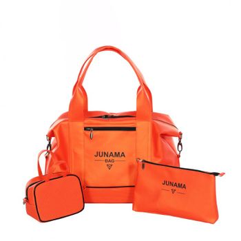 Bolso Maternal Big Bag Class De Junama Orange