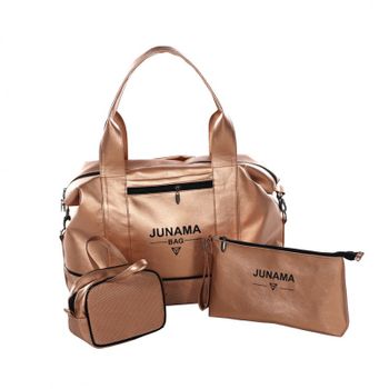 Bolso Maternal Big Bag Class De Junama Gold