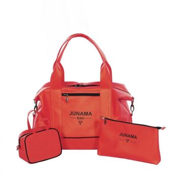 Bolso Maternal Big Bag Class De Junama Red