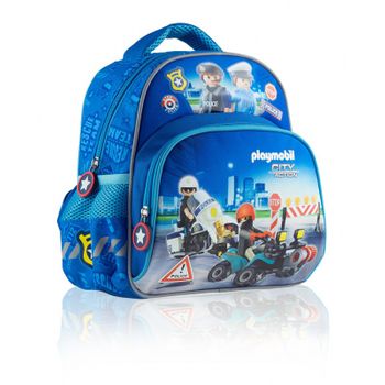 Mochila Infantil Playmobil Police 6l