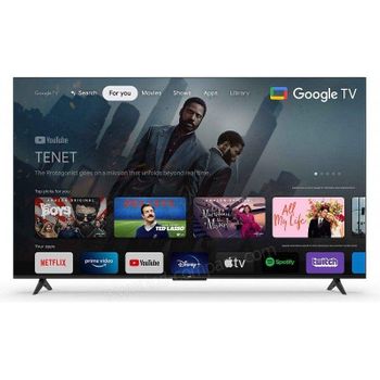 Cecotec Televisor LED 55 Smart TV A2 Series ALU20055S. 4K UHD, Android 11,  Diseño sin Marco, MEMC, Dolby Vision y Dolby Atmos, HDR10, 2 Altavoces de