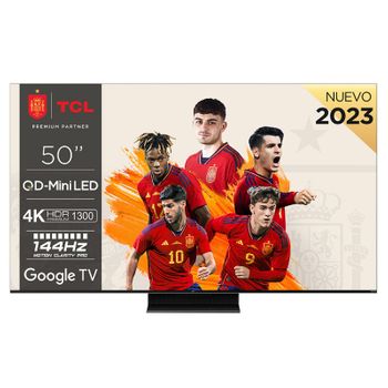 Tv Miniled Tcl 50c805 4k Qled + Google Tv