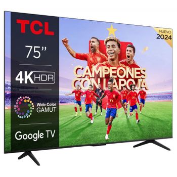 Tv Led Tcl 75p755 4k Hdr10 Google Tv Dolby Atmos