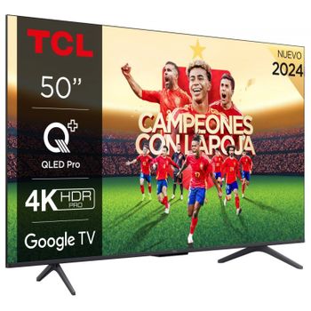 Tv Qled Tcl 50c655 4k Hdr10+ Google Tv Dolby Atmos