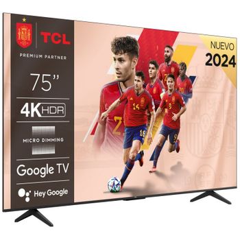 Tv Led Tcl 75p61b 4k Hdr10+ Google Tv