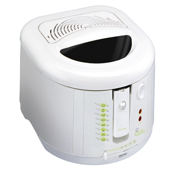 Freidora Sin Aceite 1300w, 3l, 8 Menús, Color Blanco,822393n con