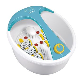 Mpm Mms-03  Masajeador De Pies Con Agua, Bañera Spa Hidromasaje Para Pies, Pediluvio, Masaje De Burbujas Por Vibración, Baño De Pies Con Masaje Y Calefacción, Infrarrojos, Contenedor Para Sales, 90w