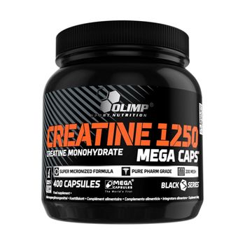 Olimp Sport Nutrition - Creatine Mega Caps 400 Caps - Cápsulas De Creatina De Alta Calidad