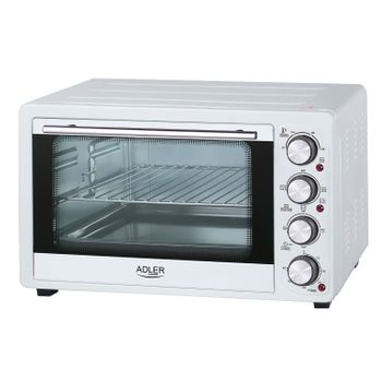 Horno Romo Romh45l Negro 1800w 45 Litros Con Conveccion Y Rustipollo