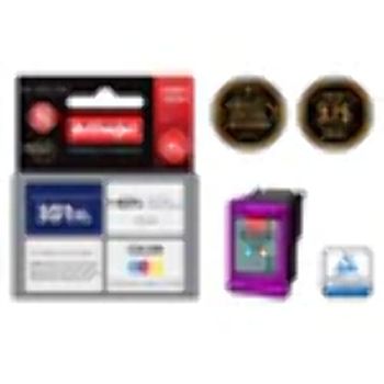 Compatible Hp 301 / Ch562ee Cartouche D'encre Couleurs Marque Toner  Services (h301cl) à Prix Carrefour