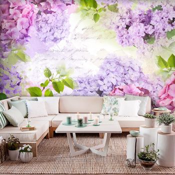 Fotomural Autoadhesivo - May's Lilacs:tamaño - 98x70