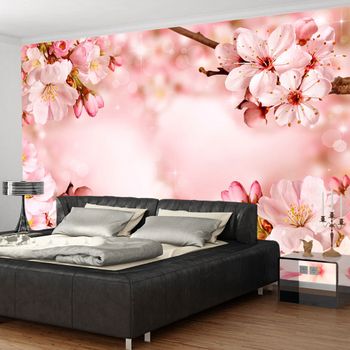 Fotomural Autoadhesivo - Magical Cherry Blossom:tamaño - 98x70