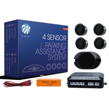 Mt-cp17b - Sensor De Aparcamiento Cp17 Buzzer + Diam 18mm - Negro.