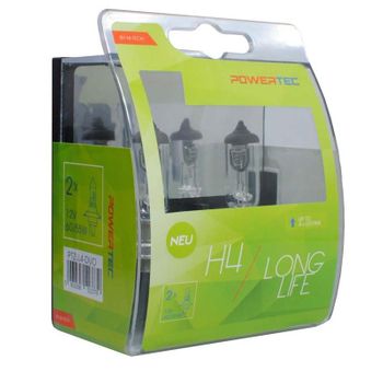 Mt-ptzll4-duo - Powertec Long Life H4 12v Duo.