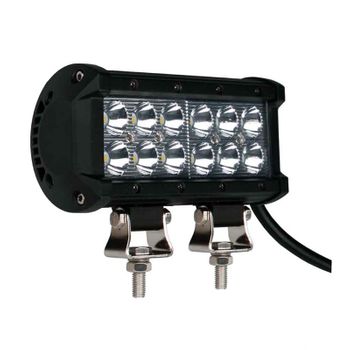 Wlo602 - Faro Barra Led - Doble Fila - Soporte Inferior, 36w 6", Flood.