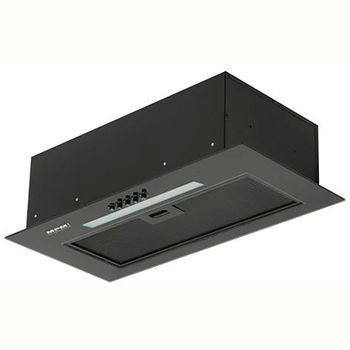 Campana Extractora Empotrada Cocina 60cm, 3 Velocidades Extracción, Recirculación Aire, 68 Db Negro  Mpm Mpm-60-ows-02