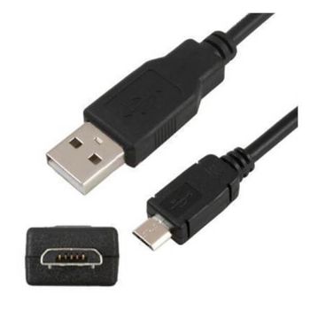 Cable Datos Micro Usb Negro Universal