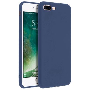 Carcasa Iphone 7 Plus / 8 Plus Forcell Soft Touch Silicona – Azul Oscuro